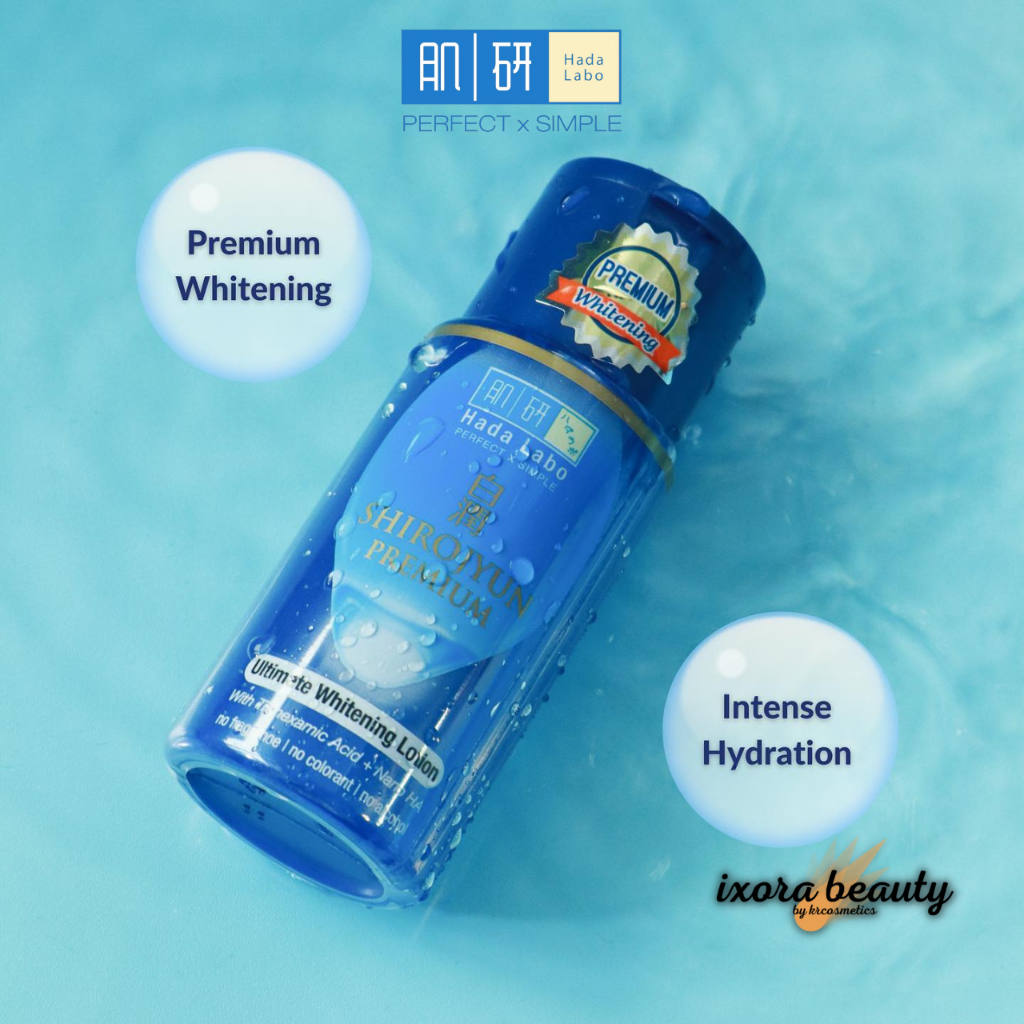 Hada Labo Shirojyun Premium Ultimate Whitening Lotion toner wajah 100 ml