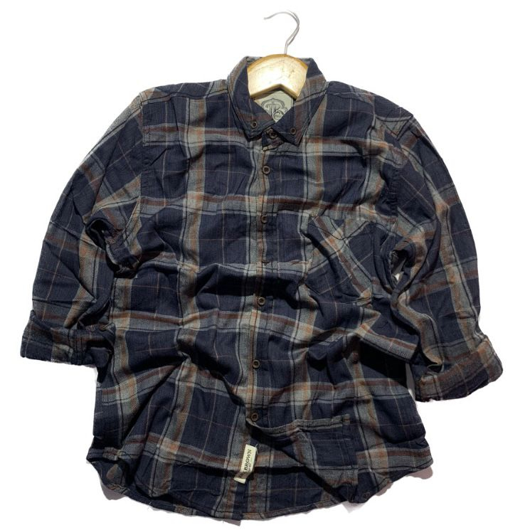 KEMEJA FLANEL JACK BROWN PREMIUM LENGAN PANJANG JB29