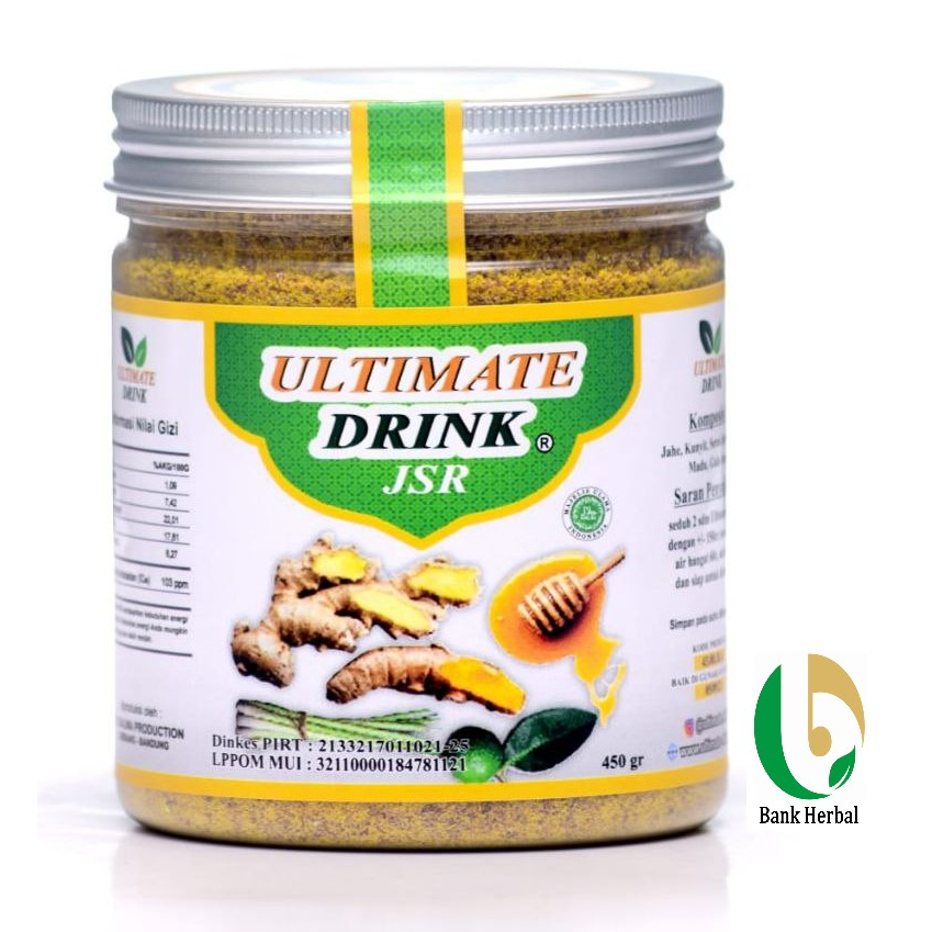 

Ultimate Drink JSR 450 gram | Minuman Kesehatan | Jamu Herbal Alami