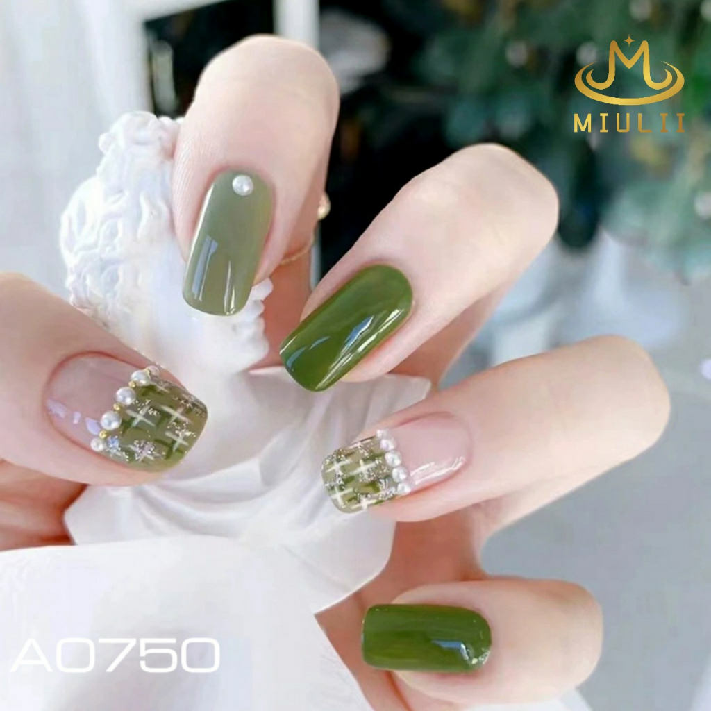 MIULII / KUKU PALSU A0750  / 24PCS / 3D / NAIL ART / PREMIUM / CUTE / FREE LEM JELLY / KUTEK