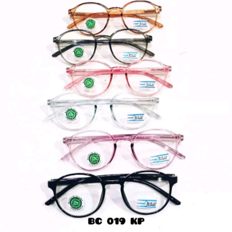 Kacamata anti radiasi blueray BC 019 KP untuk anak usia 9-15 tahun