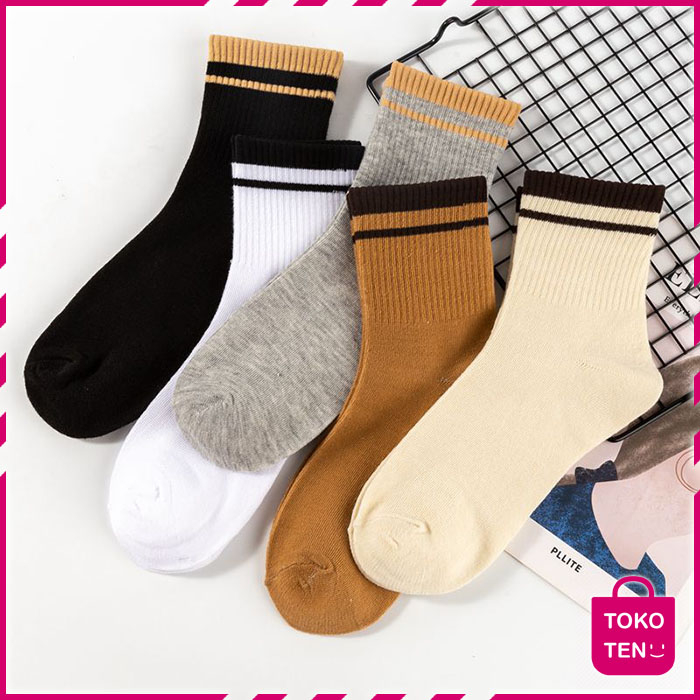 Tokoten - Kaos Kaki Pria Keren - Kaos Kaki Engkel Pria - Kaos Kaki Polos Warna