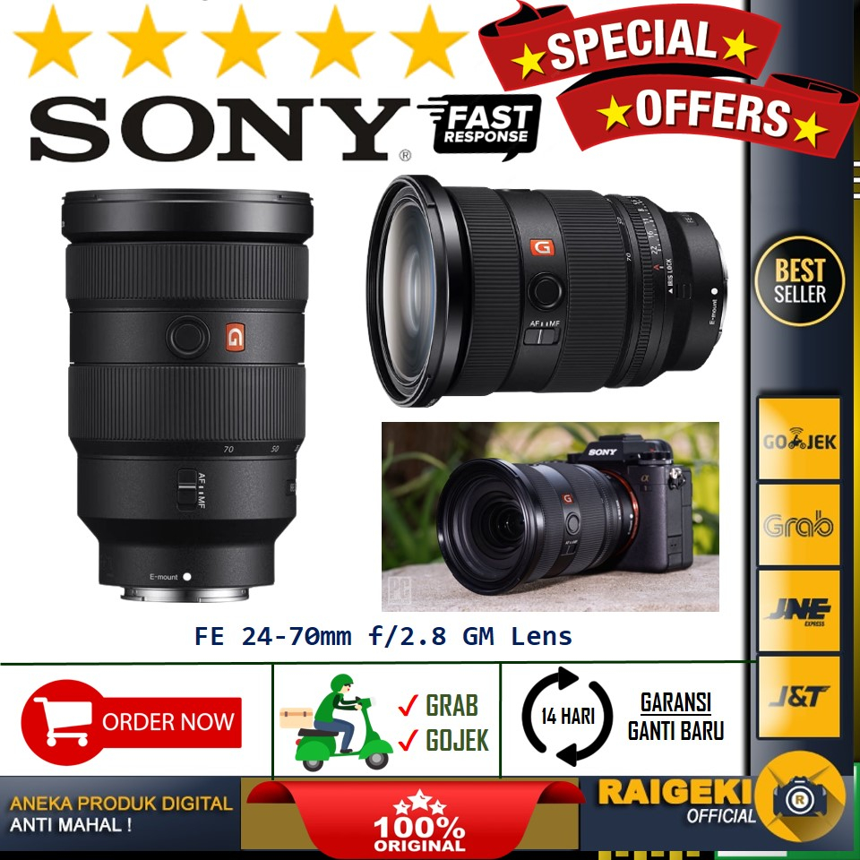 Sony FE 24-70mm f/2.8 GM Lens