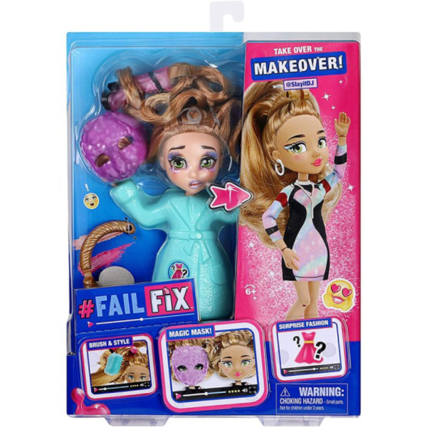 

Promo Boneka Fail Fix Take Over Makeover Doll Pack- Slayit.DJ Diskon