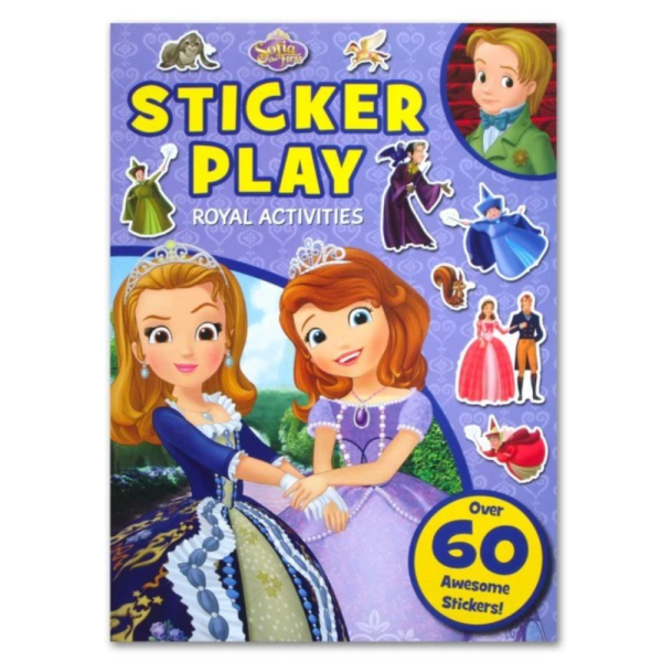 Promo Buku Sticker Play Royal Activities Princess Sofia Awesome Stickers Berkualitas