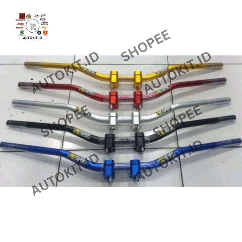 Stang Fatbar Protaper Dapat Raiser Original Untuk Motor KLX, CRF, NMAX, X RIDE, PCX, Vixion, CB150R