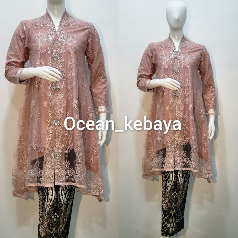 Kebaya Kartini Payet Nongliter Desain Baru