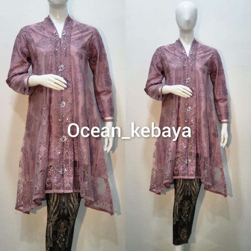 Kebaya Kartini Payet Nongliter Desain Baru