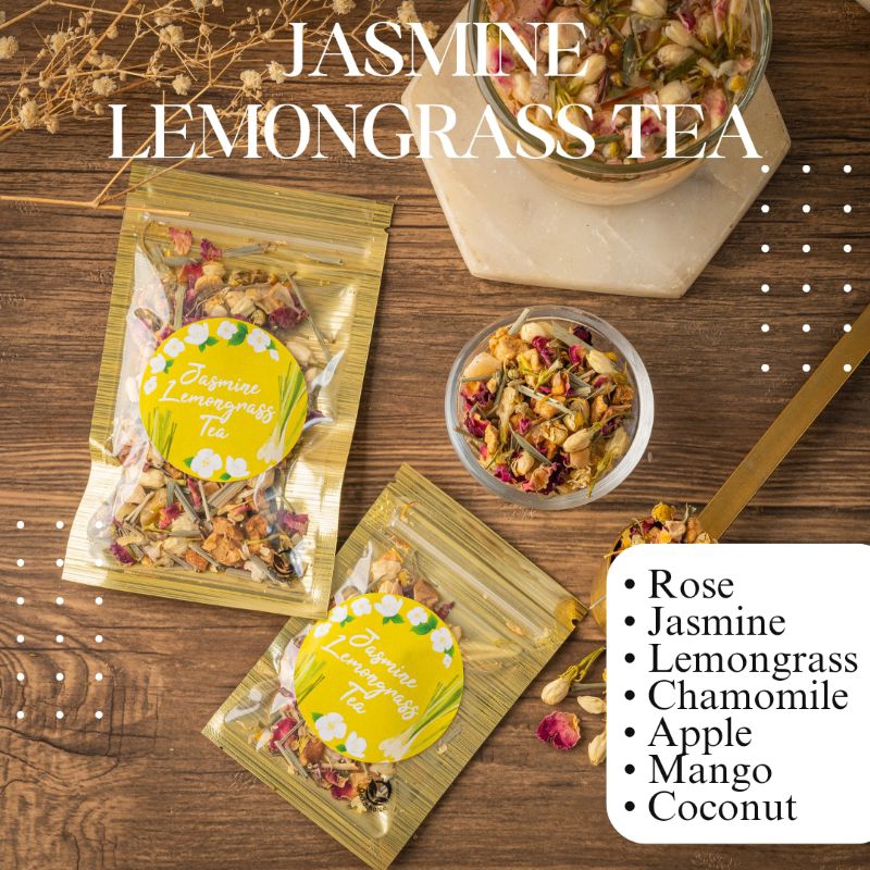 

CHRYSTEA || Jasmine Lemongrass Tea Sachet 10gr