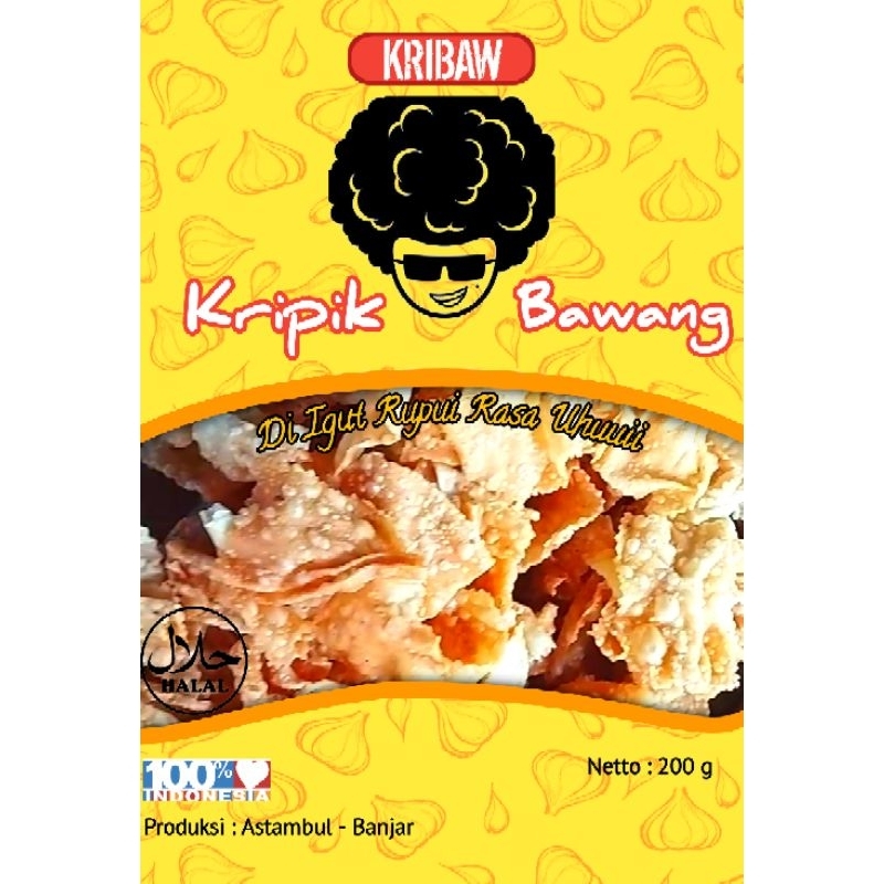 

Kripik Bawang KRIBAW 200g