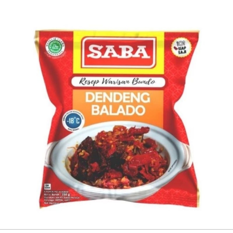 

Saba Dendeng Balado 350Gr