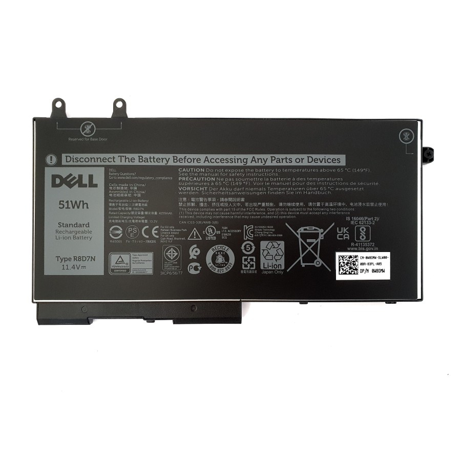 Baterai Laptop Dell Latitude 5400 5410 Inspiron 7590 7591 7791 R8D7N