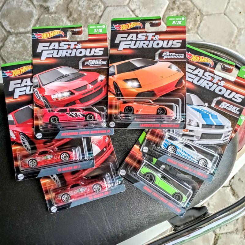 HOT WHEELS FAST AND FURIOUS SERI 2