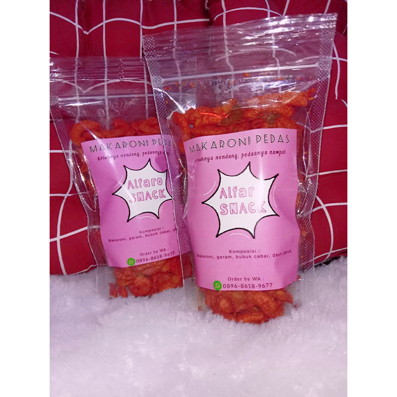 

Makaroni Pedas 100 gr || ALFARO SNACK