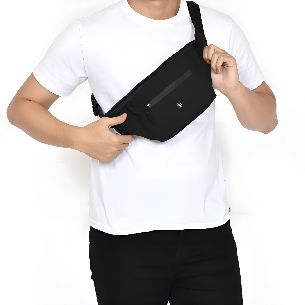 Tas selempang pria dan wanita anti air atau waterproof.Bisa COD dan di jamin ori