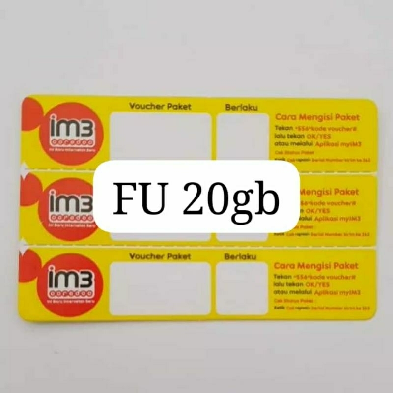 Indosat 3gb unlimited