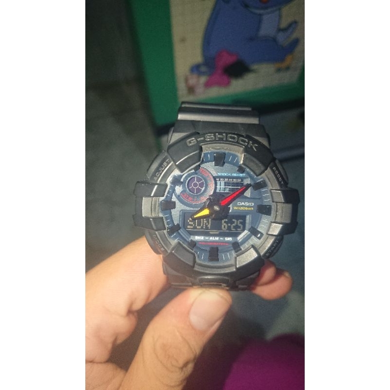 jam tangan second casio gshock GA-700BMC original  | nego di chat