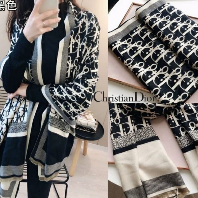 COD SYAL &amp; SCARF IMPORT WINTER KASMIR CH0127 SLENDANG