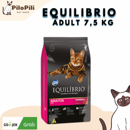 Makanan Kucing Equilibrio Adult 7,5 KG