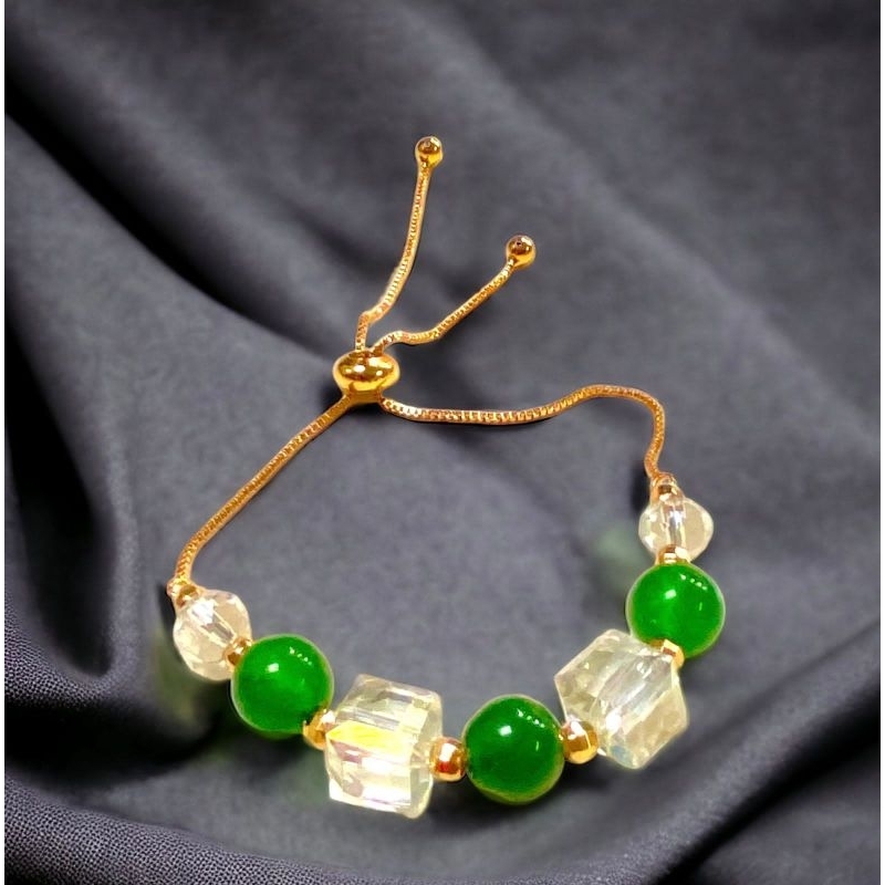 gelang serut kristal virall