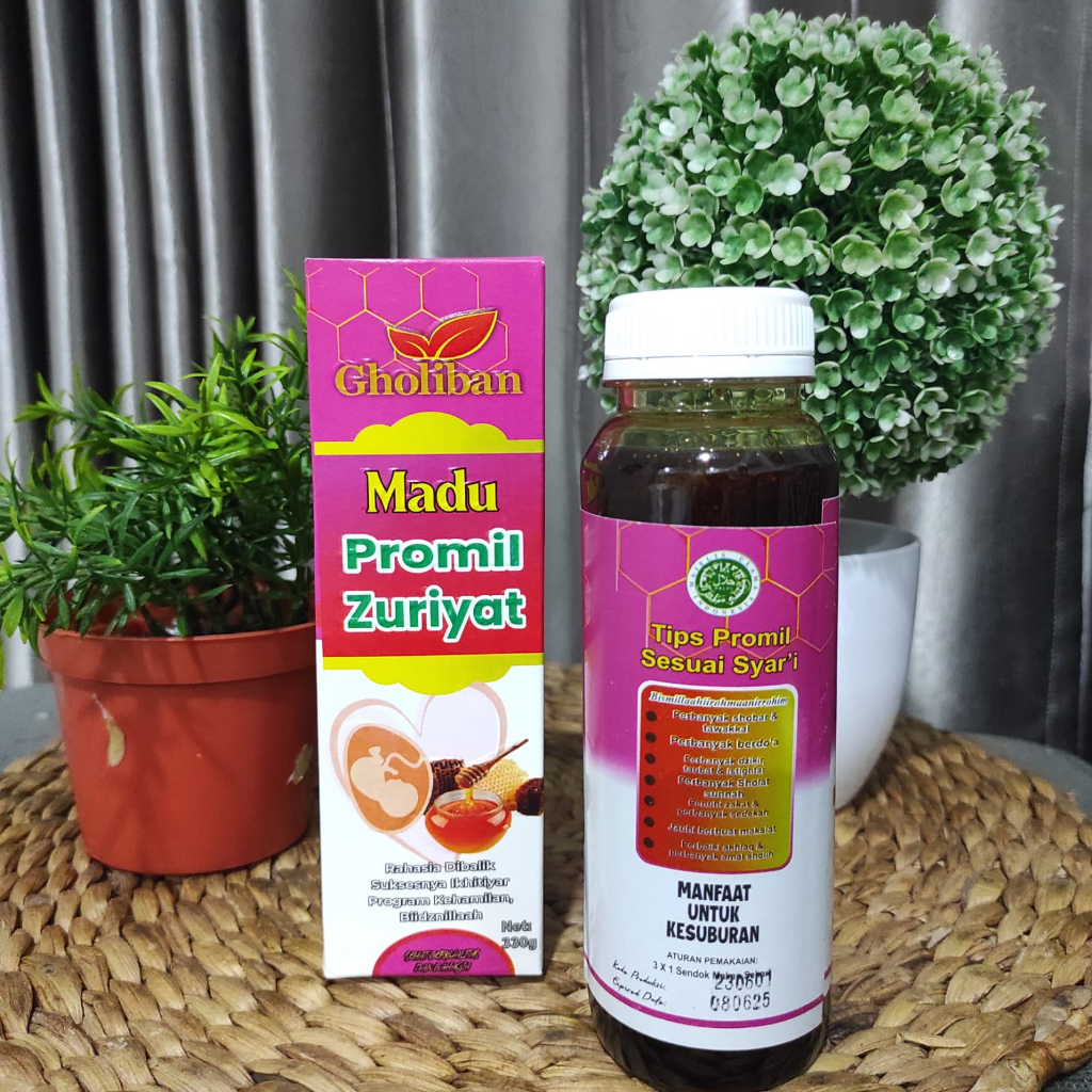 Madu PROMIL Zuriyat Gholiban 330 gram BPOM RI MD 852110005614