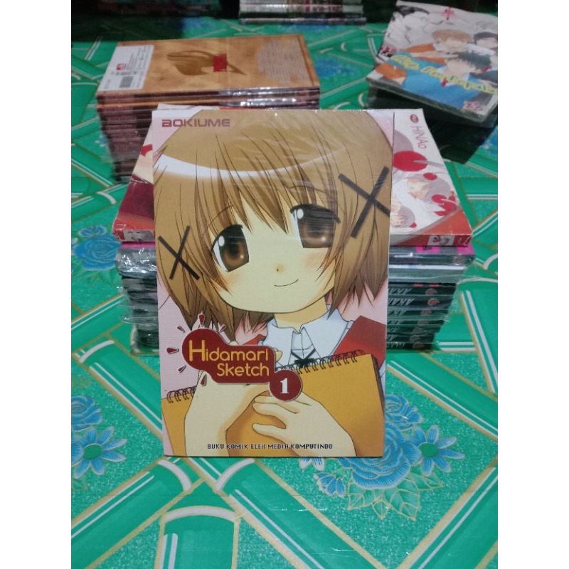 komik hidamari sketch 1 segel / komik hidamari sketch vol 1 segel