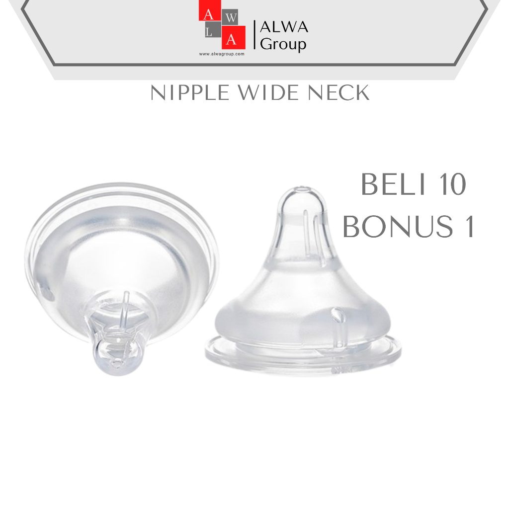 Dot Bayi  Untuk Pigeon Wide Neck