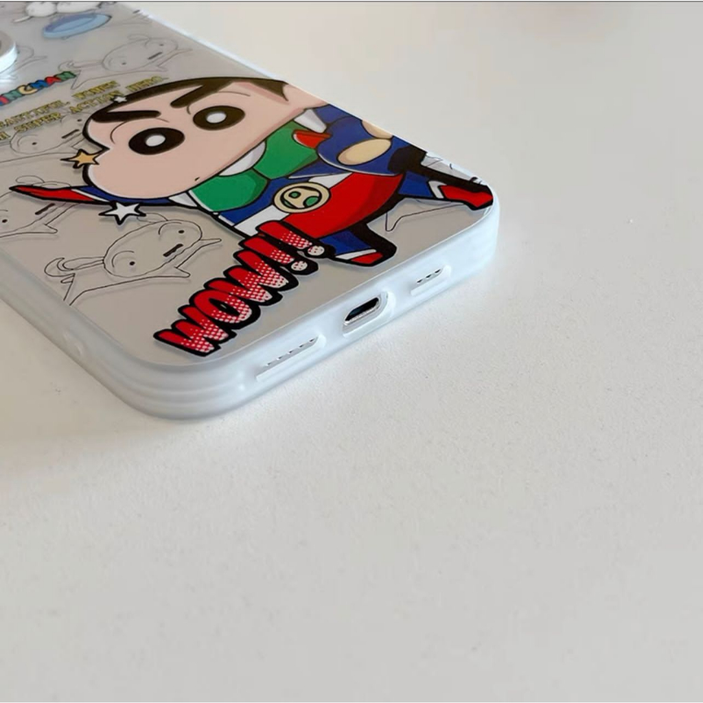 NEW PREMIUM CASE !! SHINCHAN PAHLAWAN BERTOPENG IMPACT SILVER GLITTER CASE PRO IP 14 PROMAX 14 PRO 14 13 PROMAX 13 PRO 13 12 PROMAX 12 PRO 12 11 SOFTCASE
