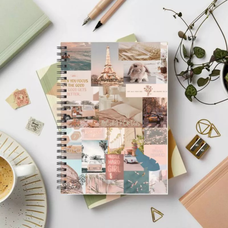 

Notebook A5 Buku Jurnal Buku Diary Journal Book Aesthetic Buku Catatan Line Dotted Grid Blank