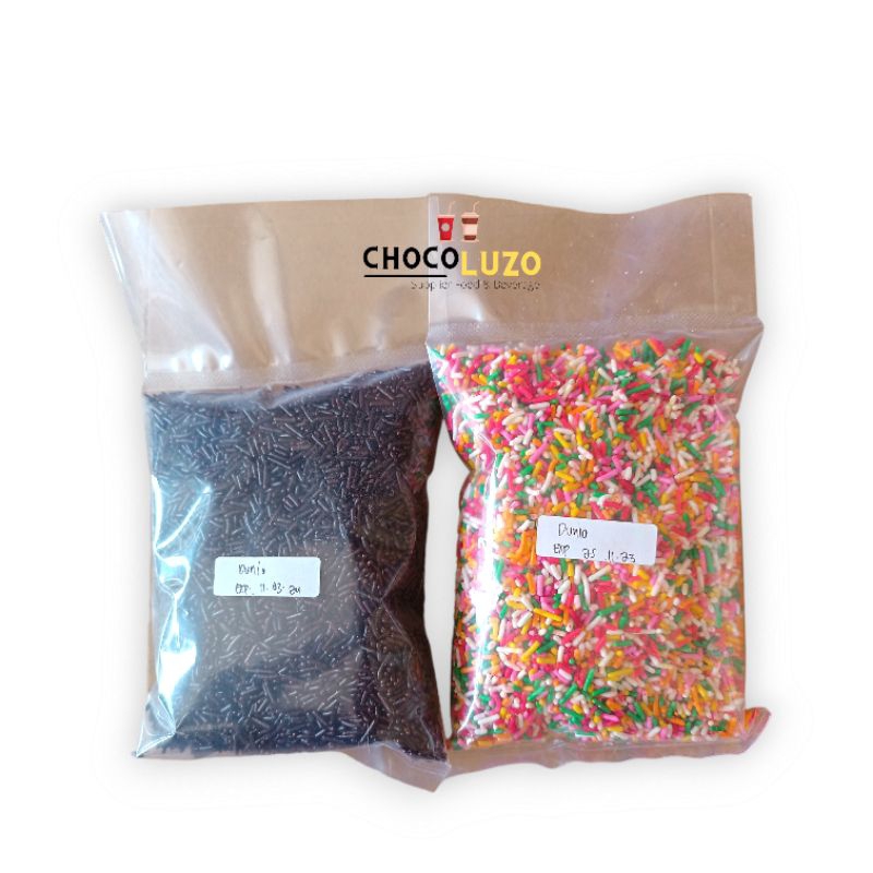 

mesis dunia coklat dan rainbow 250 gr