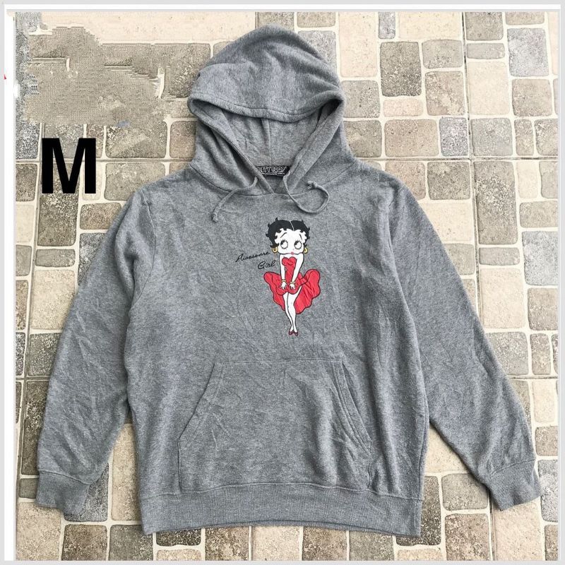Jacket Pria Cowok Cewek Wanita Vintage Betty Boop Boops Bettyboop 3MYN