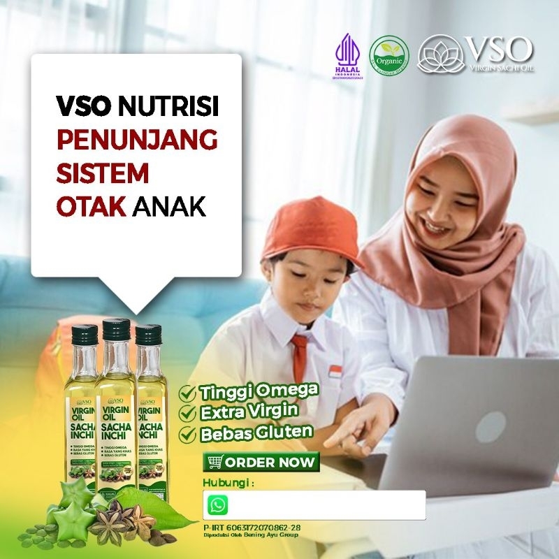 Minyak Sacha inchi Original 100% Virgin Sachi oil (VSO)