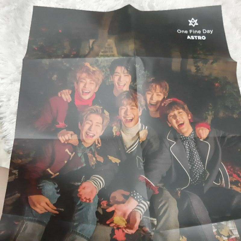 OFFICIAL POSTER LIPAT ONE FINE DAY MAKESTAR ASTRO CHA EUNWOO MJ JINJIN MOONBIN ROCKY SANHA