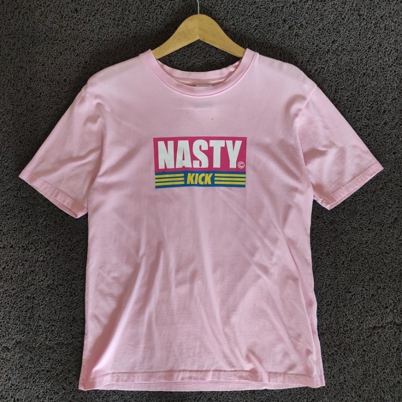 T-shirt (Kaos Oblong) Nasty Palm Pink size M (second condition)