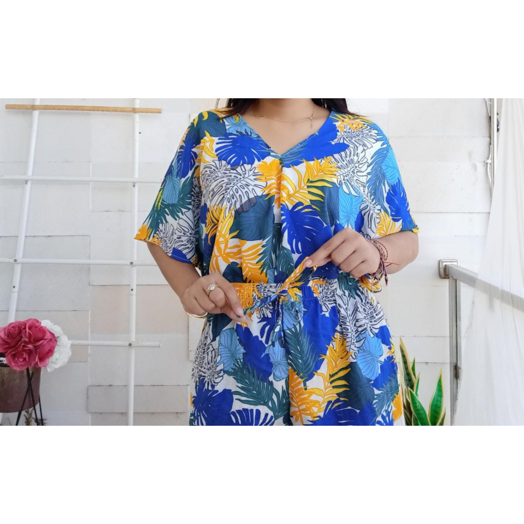 PIYAMA SET PENDEK NAGITA MOTIF