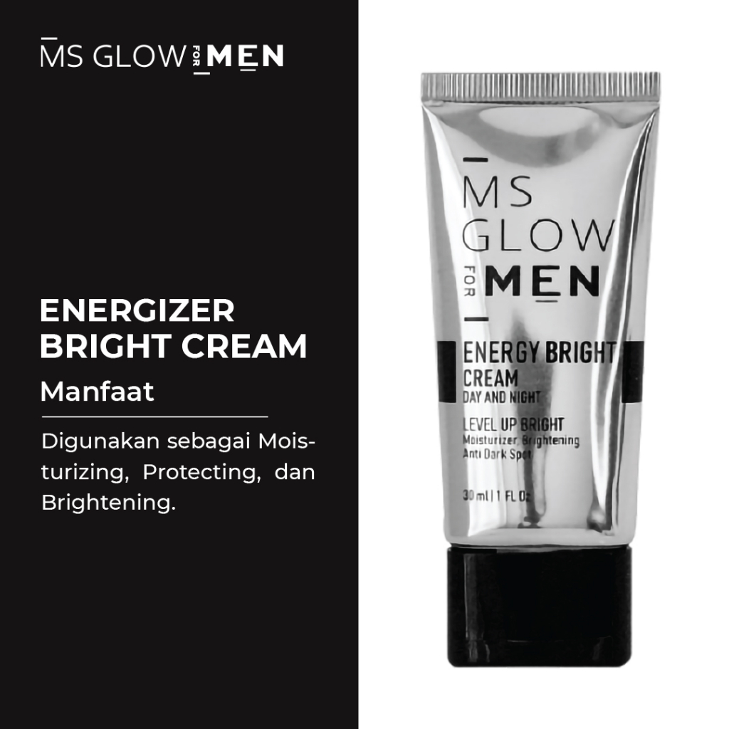 Ms Glow For Men Perawatan Wajah Skincare Bpom Cowok Original Termurah - By Msglowofficialbandung