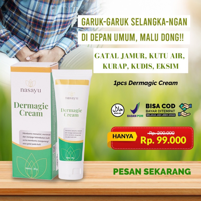 Dermagic Cream Gatal Kulit Cream Gatal Jamur Cream Gatal Selangkangan Cream Gatal Seluruh Badan Crea