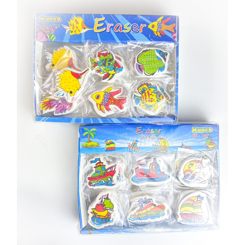 

(24pcs) Penghapus Karakter / Peghapus lucu / Stip Kuneo Fancy
