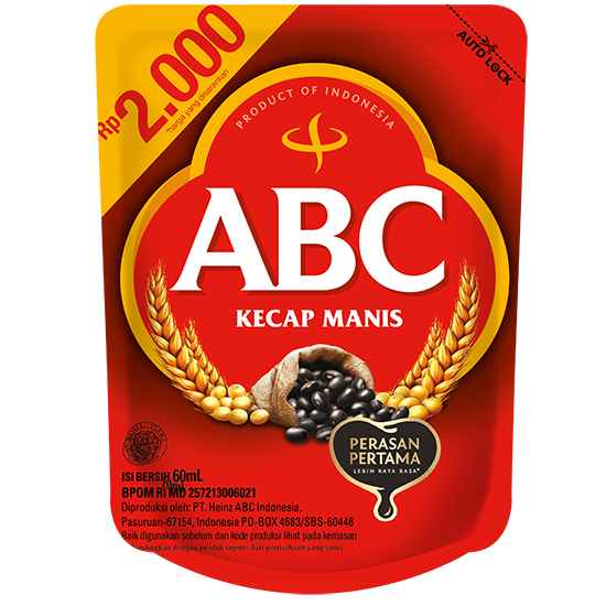 

KECAP ABC 63g KECAP MANIS POUCH