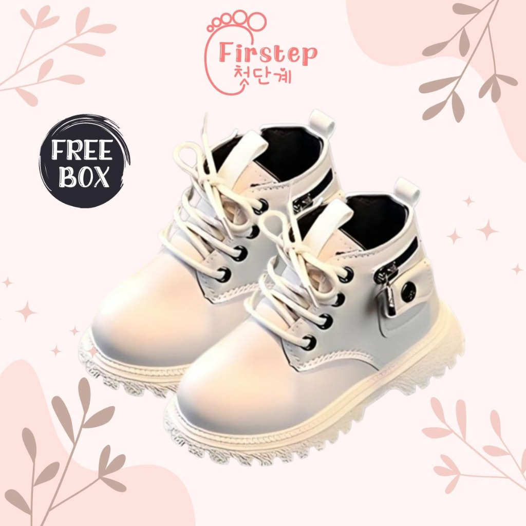 Sepatu Anak Perempuan Dan Laki Laki Boots  Import Sepatu Boots Anak Usia 1-5 Tahun FS134