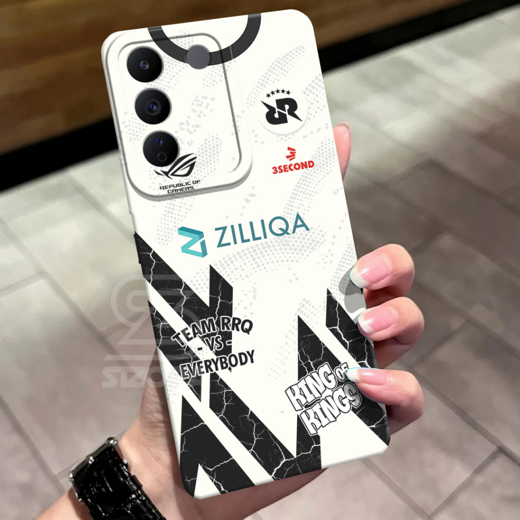 RRQ 115 CASING HP UNTUK VIVO V27 5G V27E V27PRO GAMBAR RRQ 115 SOFTCASE HARDCASE HANDPHONE SIZORA