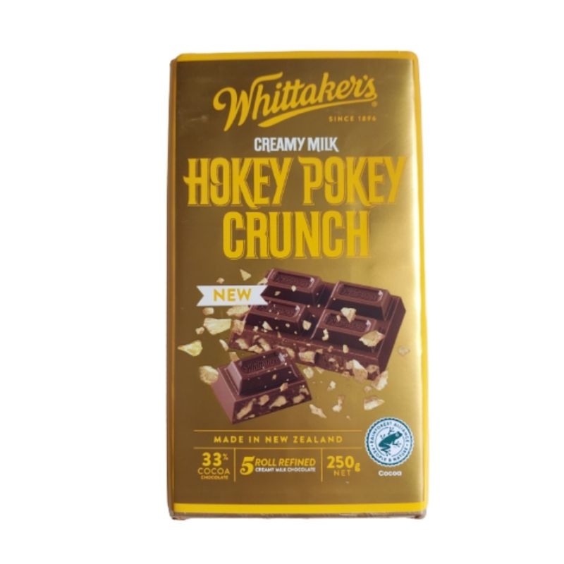

WHITTAKER'S Hokey Pokey Crunch / Honey Nougat And Almond Creamy Milk 250g