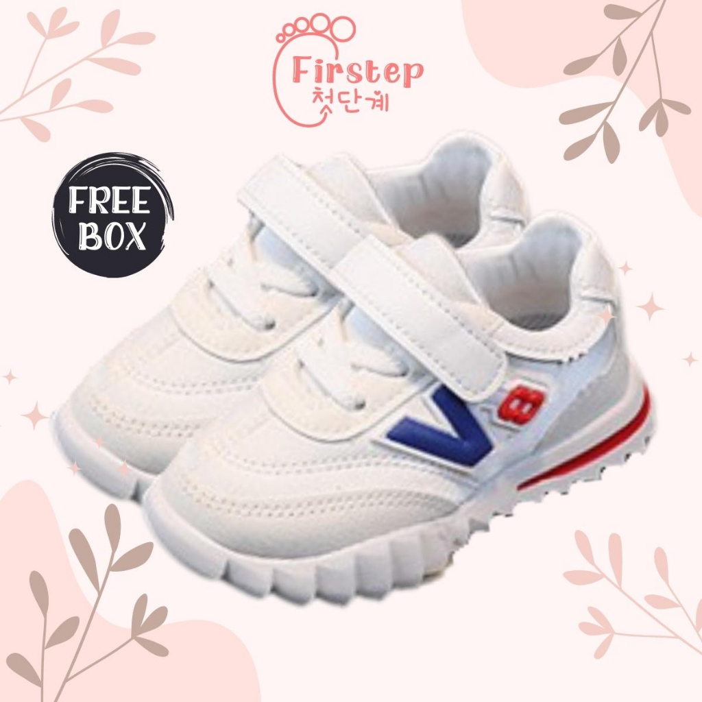 Sepatu Anak Perempuan Dan Laki Laki Import Sneaker Anak Usia 1-5 Tahun FS160