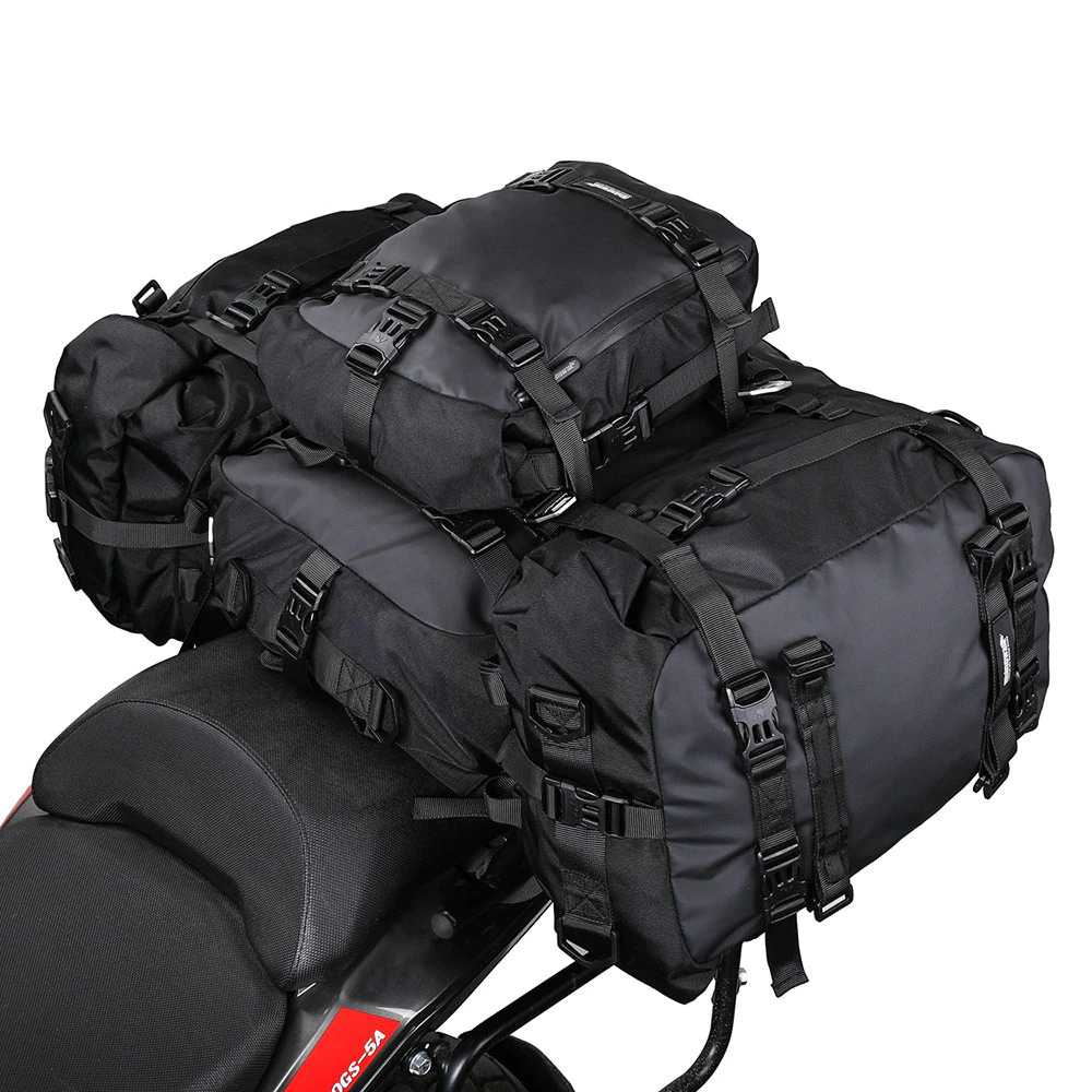 Rhinowalk Tas Ransel Motor Touring Back Seat Tail Storage Bag - MT21620