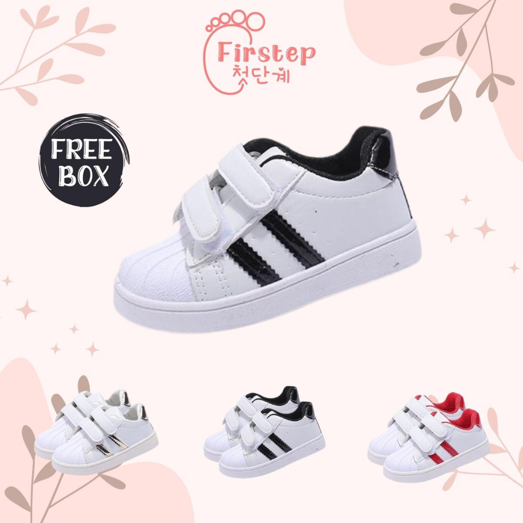 Sepatu Anak Perempuan Dan Laki Laki Import Sneaker Anak Usia 1-5 Tahun FS172