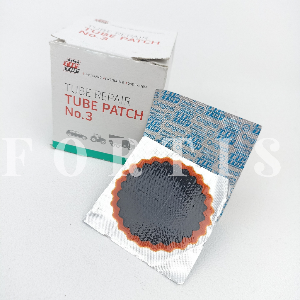 REMA TIP TOP Tambal Ban Tube Patch No. 3 [Made In Germany]