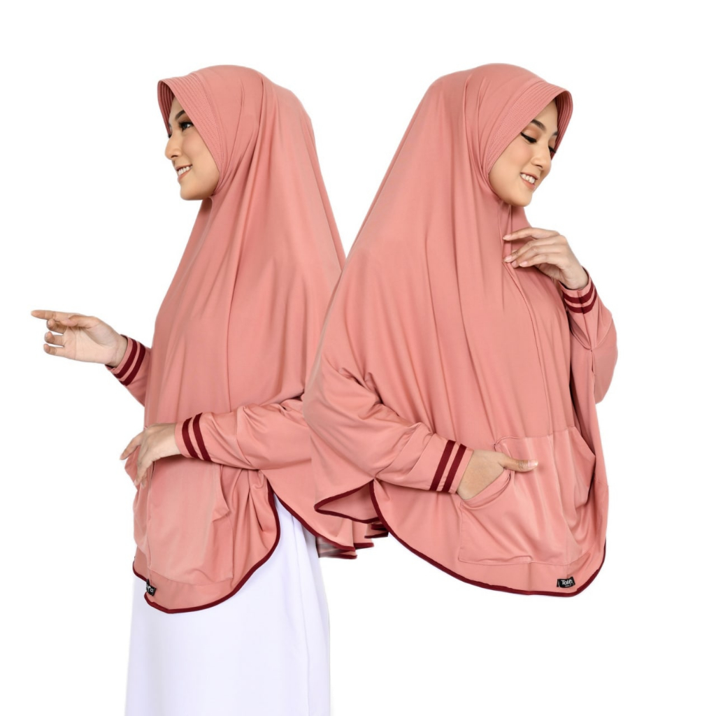 VALUE PACK Jilbab Lengan Saku Kinanti Hijab bergo Lengan / Jilbab Khimar / Bergo Instan KEKINIAN