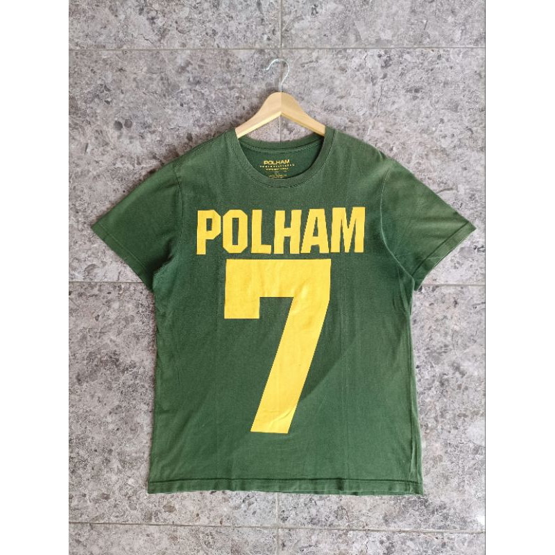 T-shirt Polham Hijau Logo