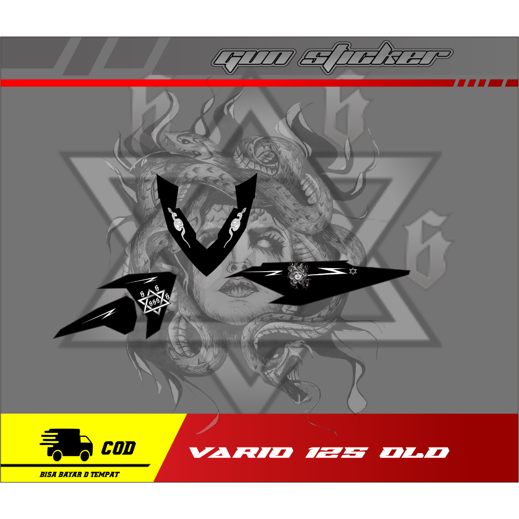 STRIPING TRANSPARAN MEDUSA VARIO LED