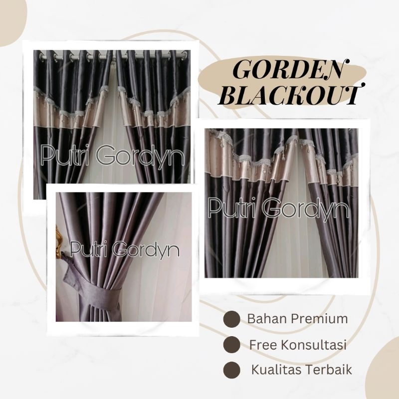 Gorden Blackout Poni Double Embos AbuAbu Salem